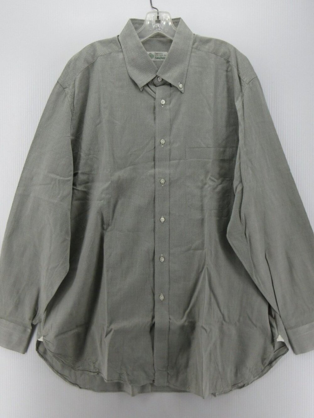 Luigi Borrelli Shirt 17.5 Neiman Marcus Button Up Dress Shirt Italy NEW